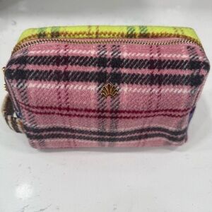 Lele Sadoughi Plaid Pouch